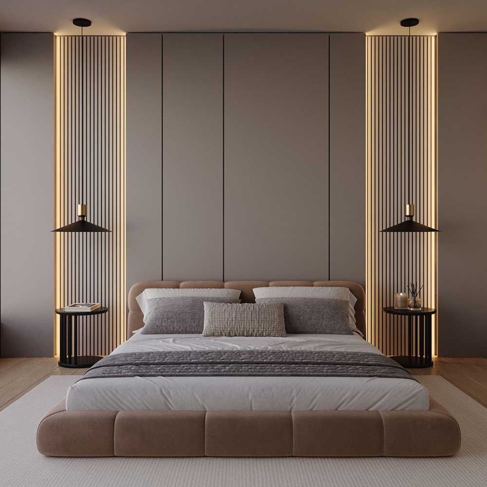 Simplicity Bedroom Feature Wall