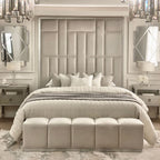 Crystal Wall Panel Bed 180 cm