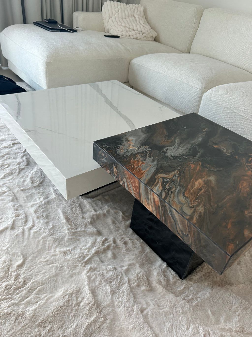 Fredo Porcelain Coffee Table Set