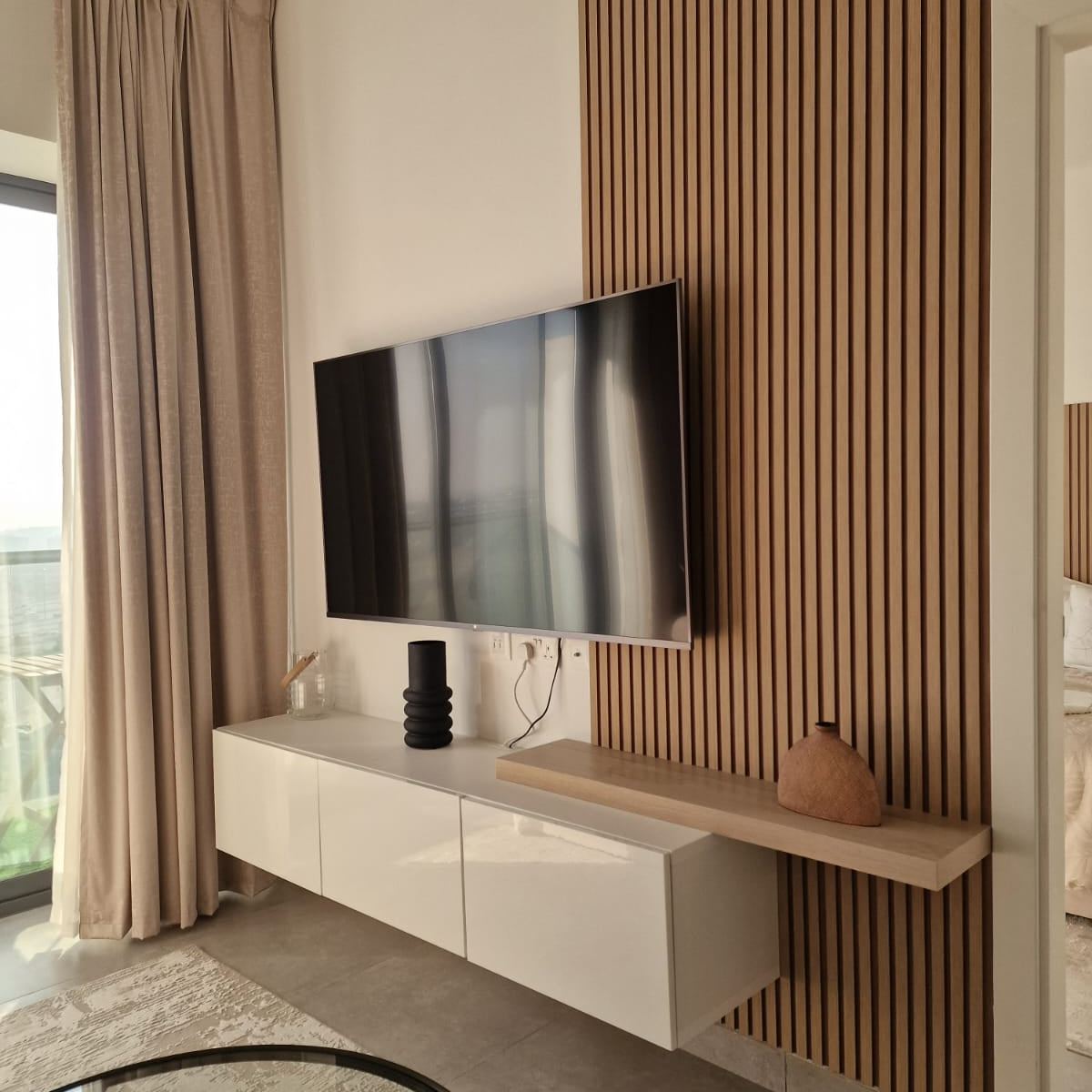 TV Media Wall 200cm x 240cm