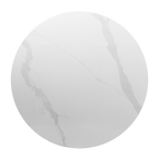 Satuario White Marble Dining Table