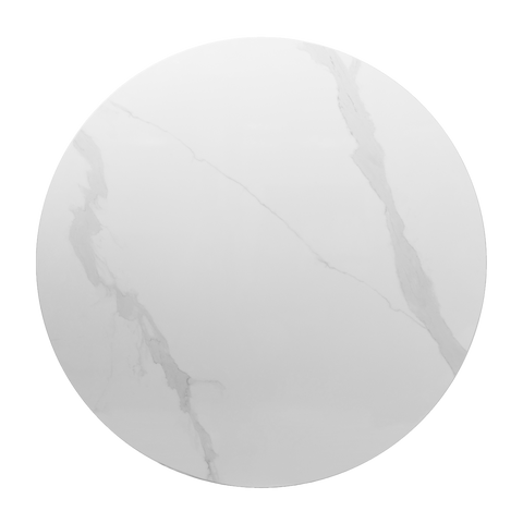 Satuario White Marble Dining Table