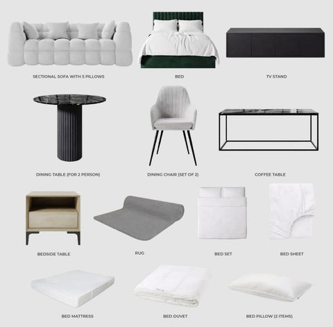 Silver Furniture Pack