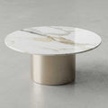Voyager Coffee Table With Rose Gold Base